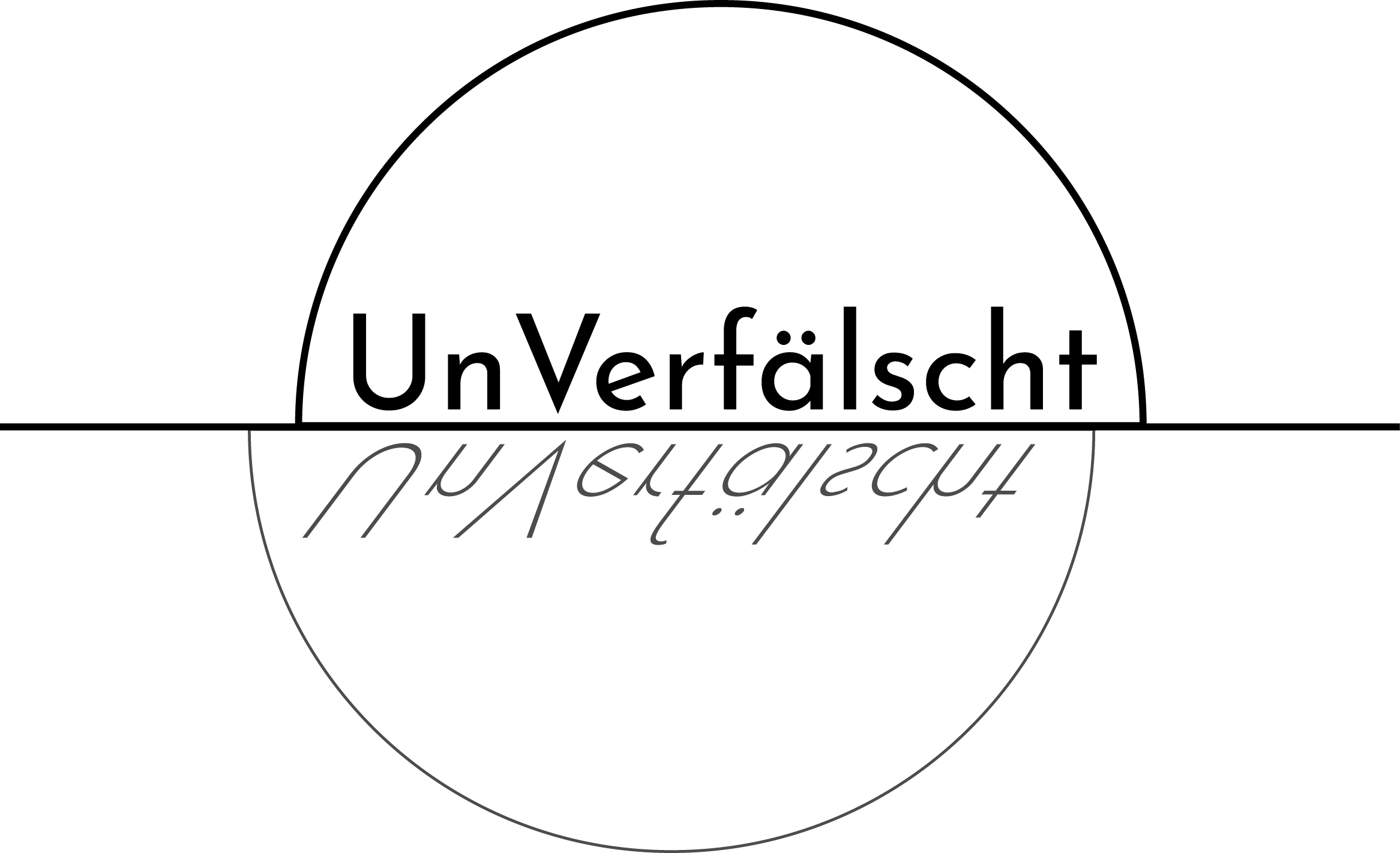 Symbol Projekt UnVerfälscht